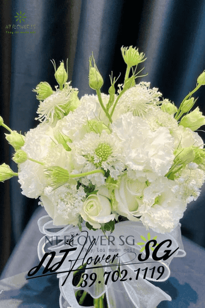 5 Mẫu Hoa Cưới Cho Cô Dâu Thanh Lịch